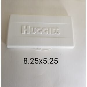 Huggies Baby Diaper Wipes Container Case Travel Size White EMPTY
